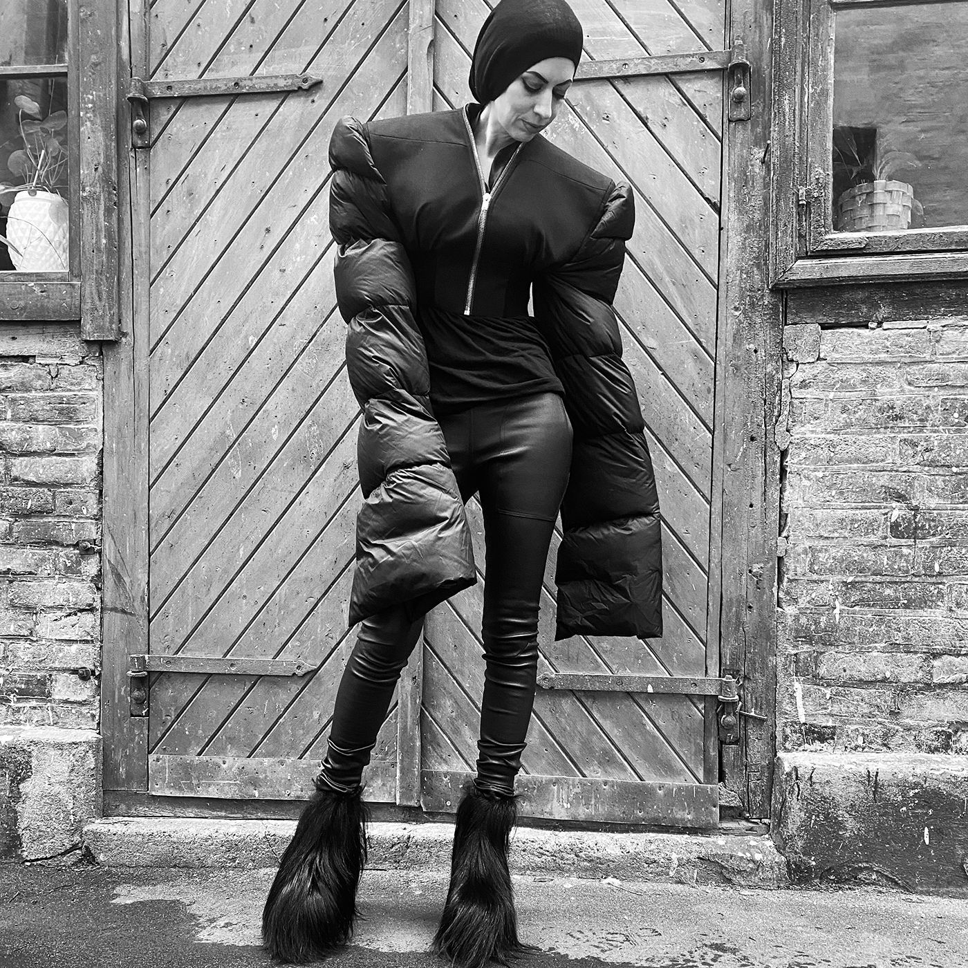 HEVN - Outfit//RICK OWENS